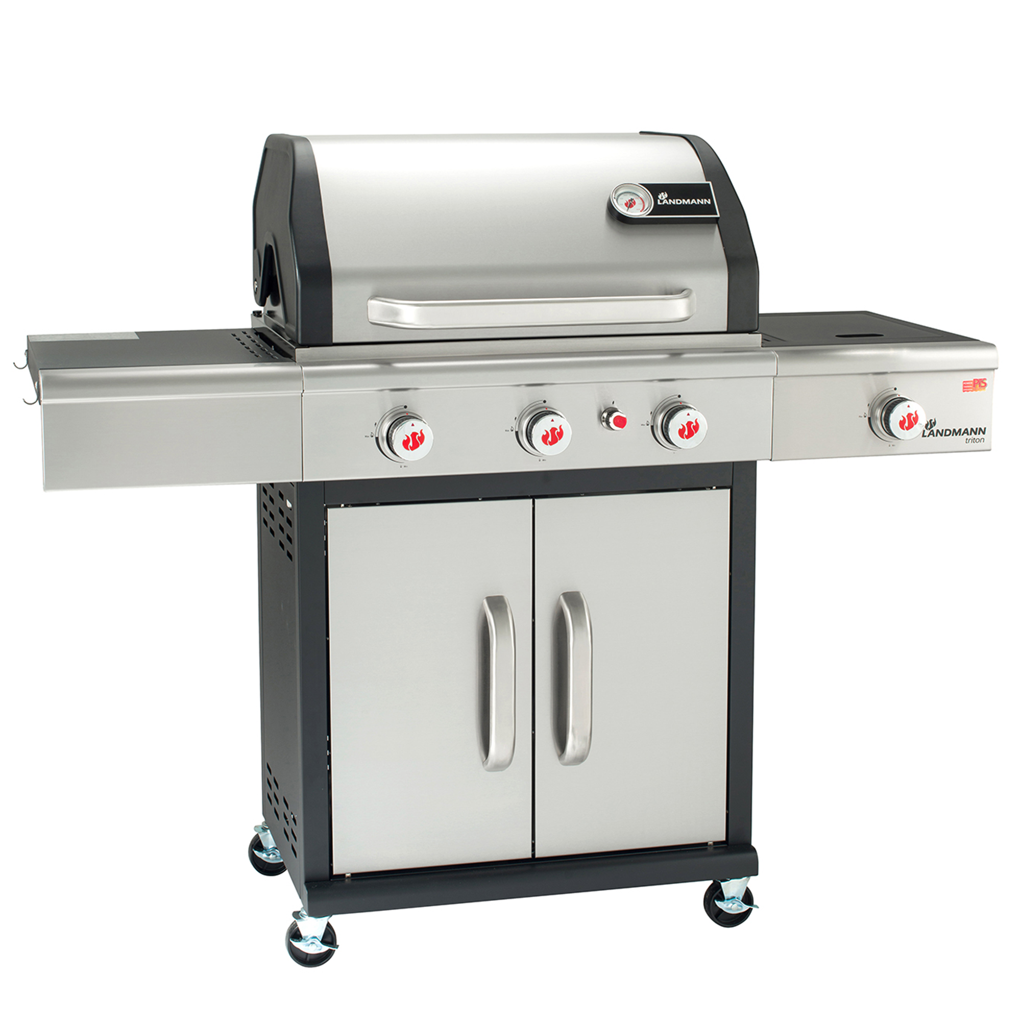 Landmann Triton cooK PTS 3.1 Stainless Steel Gasolgrill -