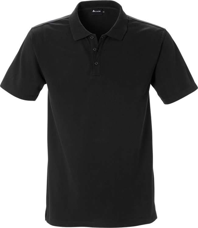 Acode Pikétröja stretch 1799 JLS Svart S
