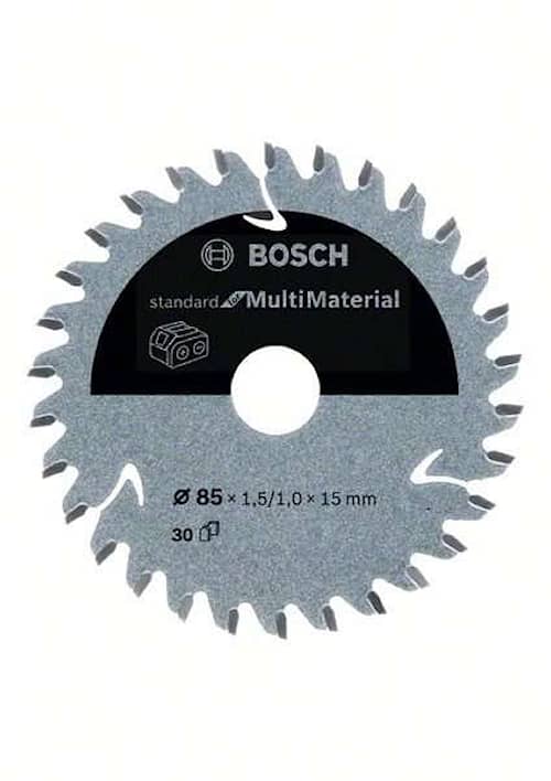 Bosch Multi Material rundsavklinge til batteridrevne rundsave 85x1,5/1x15 T30
