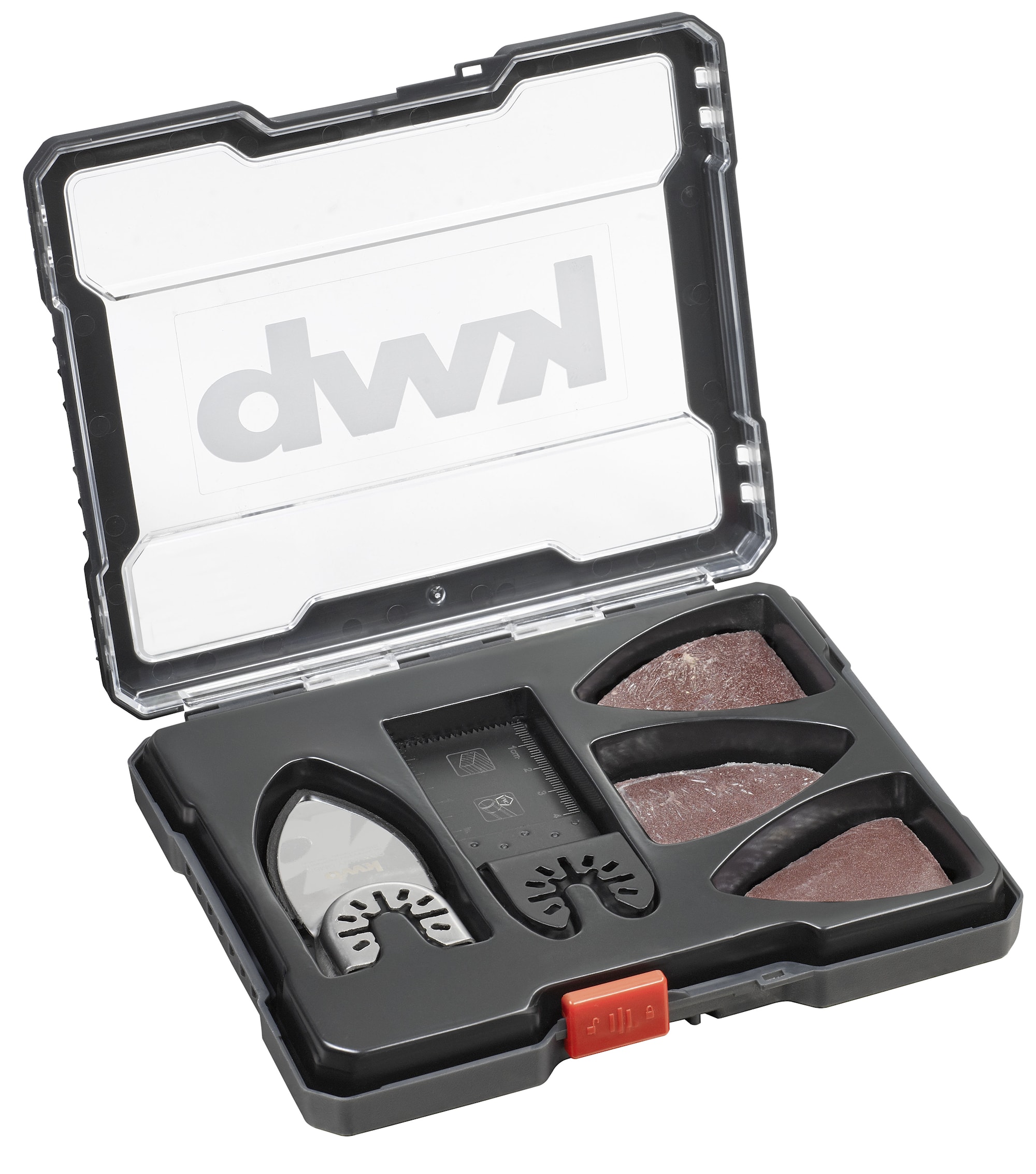 KWB Slipesteinsett til multiverktøy, 14 deler