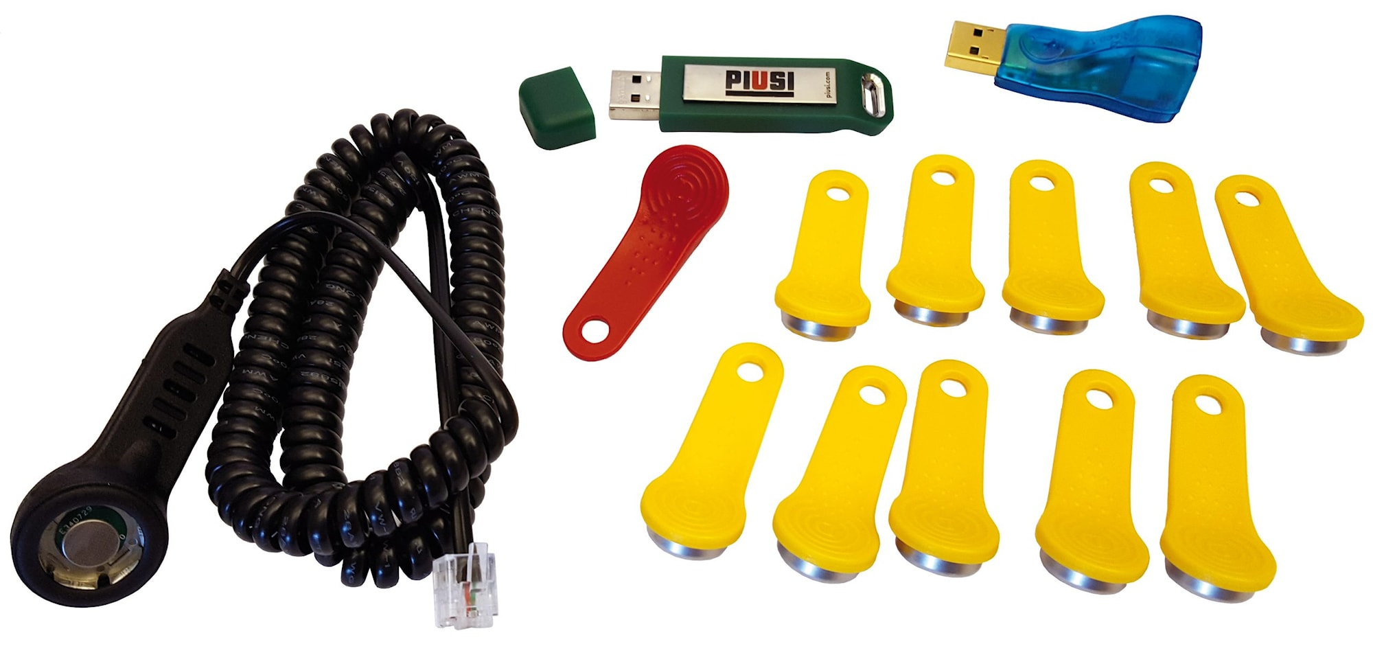 Duab Avaimet + Ohjelmisto SSM 2018 keltainen Cube 70