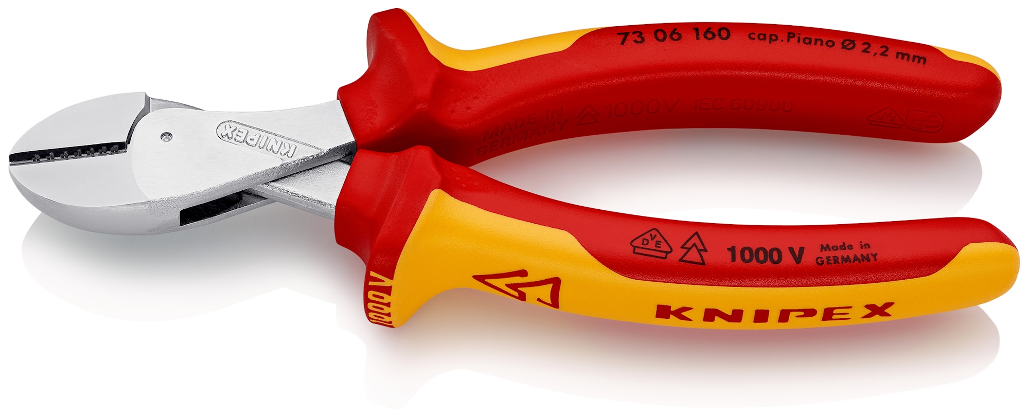 Knipex Kompaktsidavbitare 7306160 160mm VDE