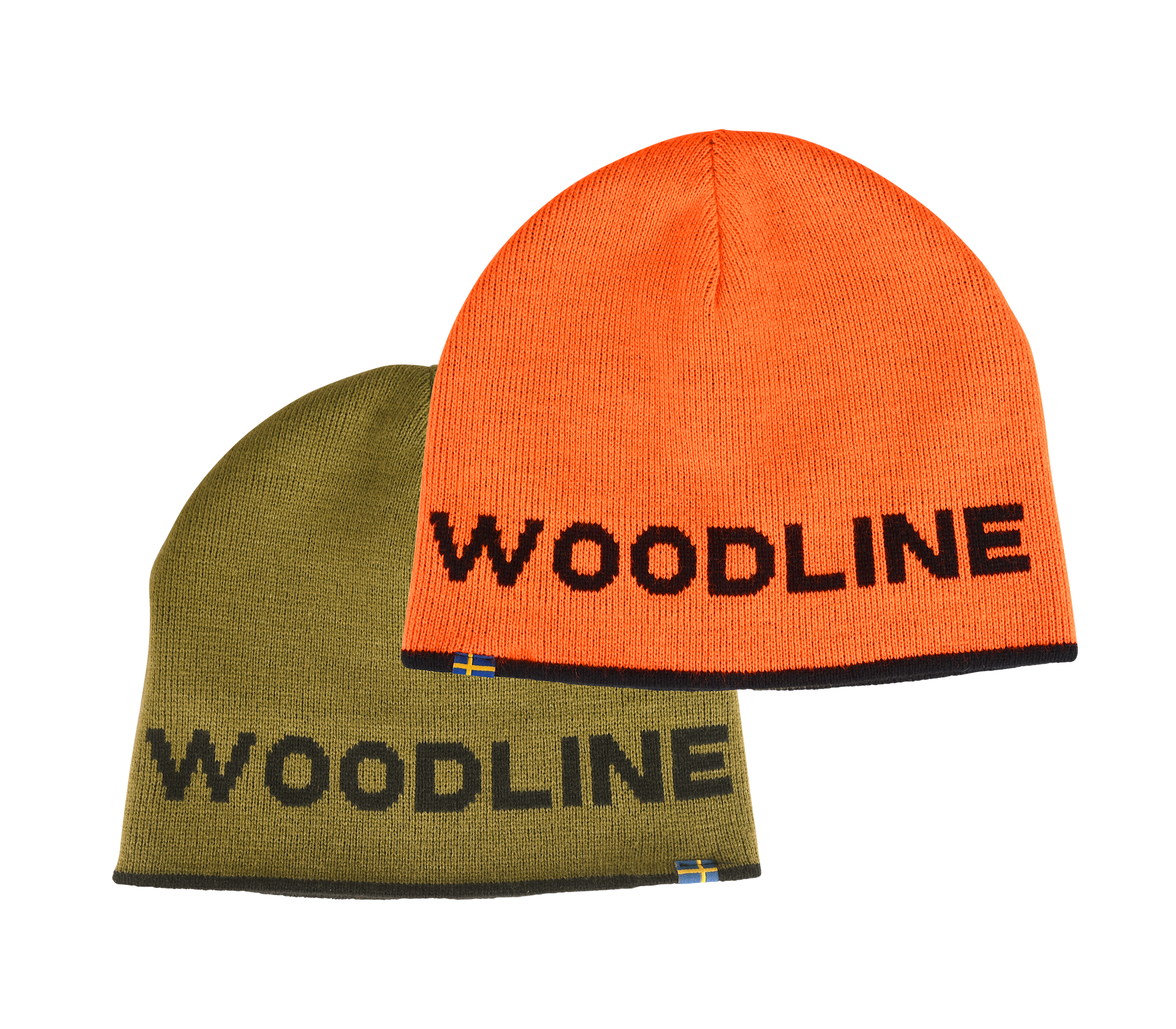 Woodline Käännettävä Pipo liekehtivä/vihreä