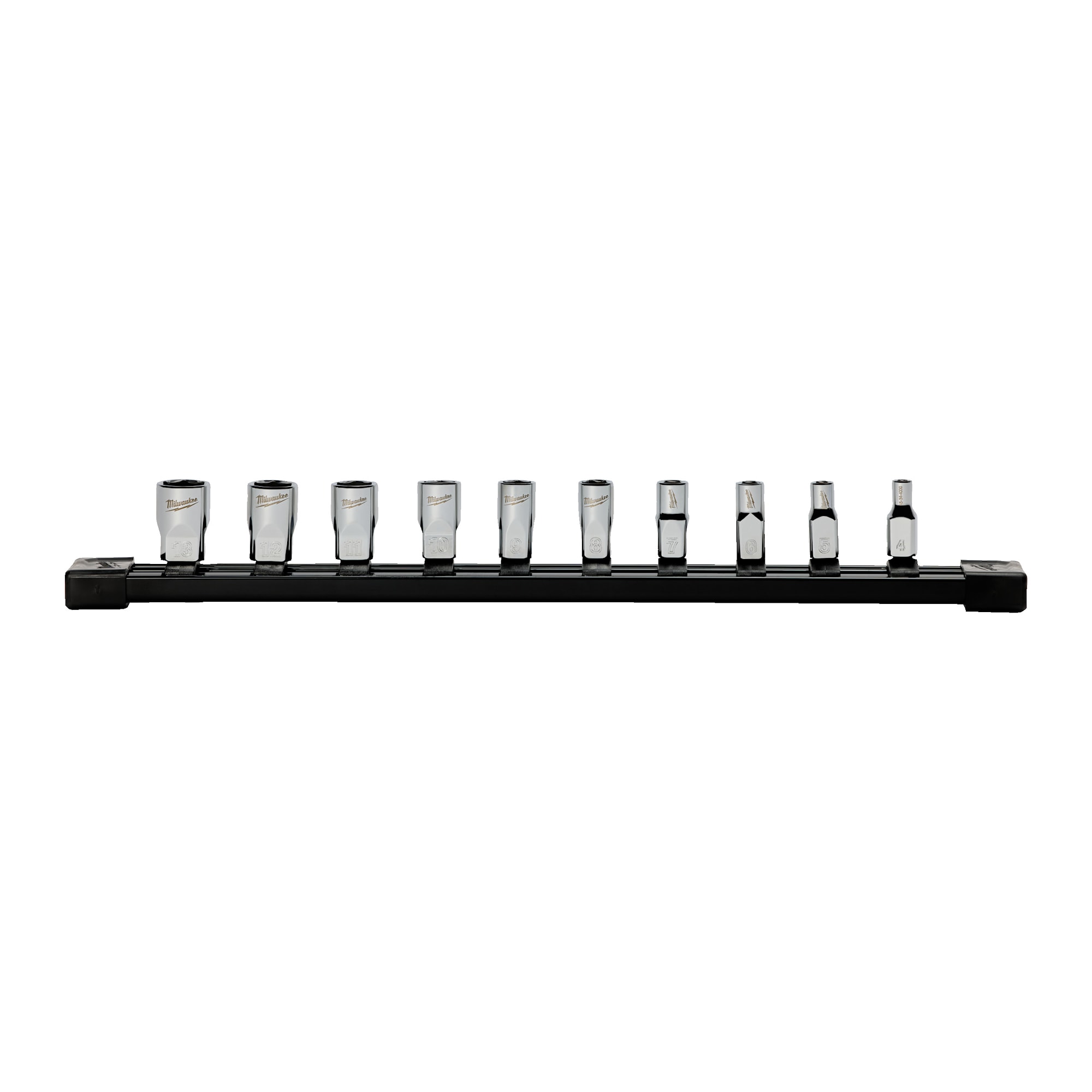 Milwaukee Hylsa Skena 1/4" 10 delar
