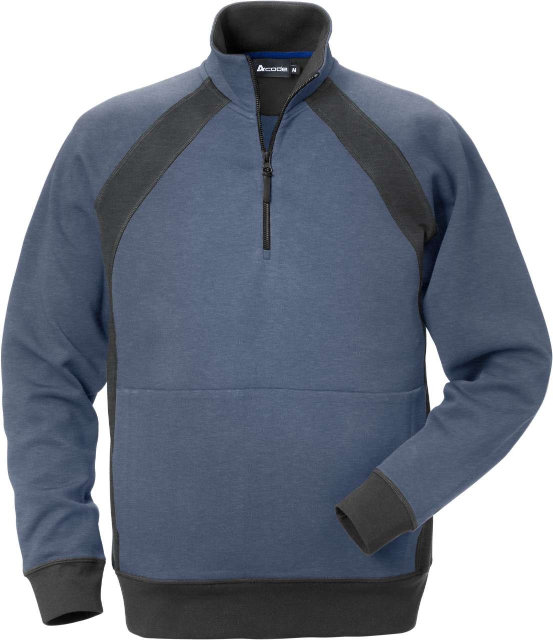 Acode Sweatshirt kort zip 1755 DF