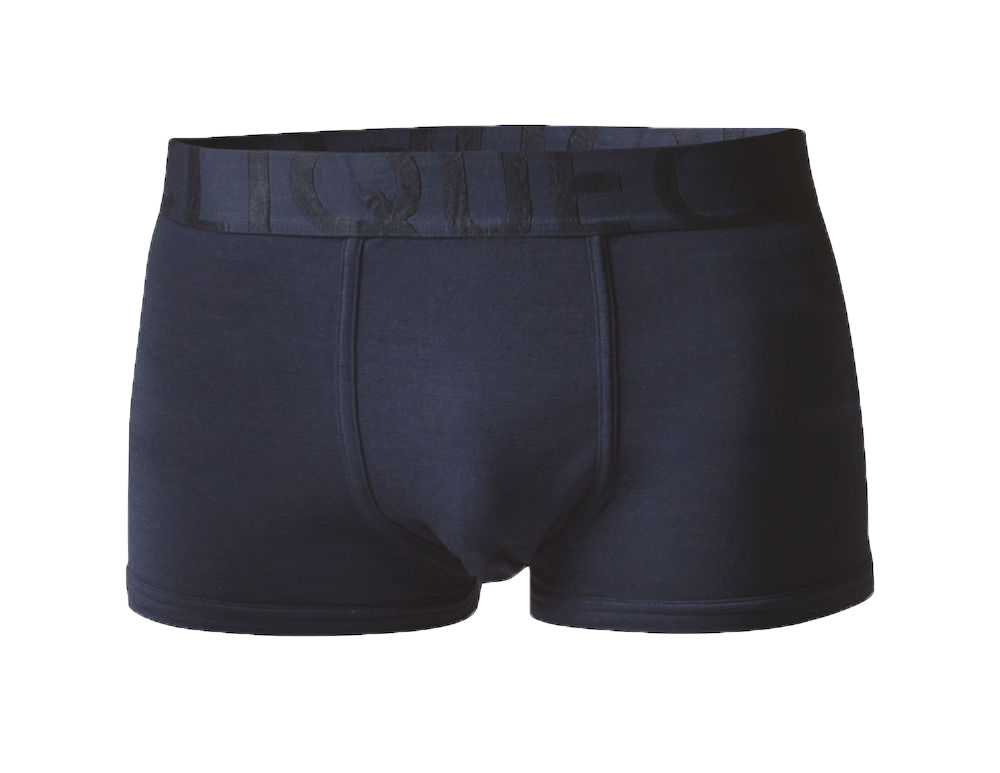 Bambu Boxer Kalsong - Short Leg Navy - M -