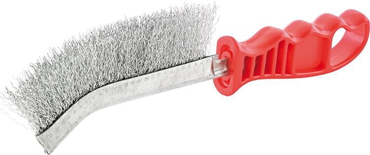 Format Käsiteräsharja Universal 260 mm, 1-rivinen, aaltomainen, teräs