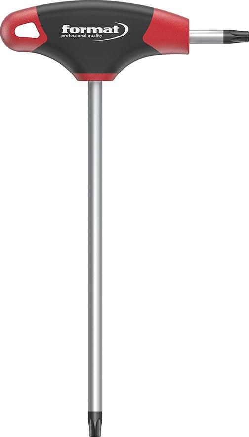 Format Torxnyckel, dubbelklinga, med T-grepp