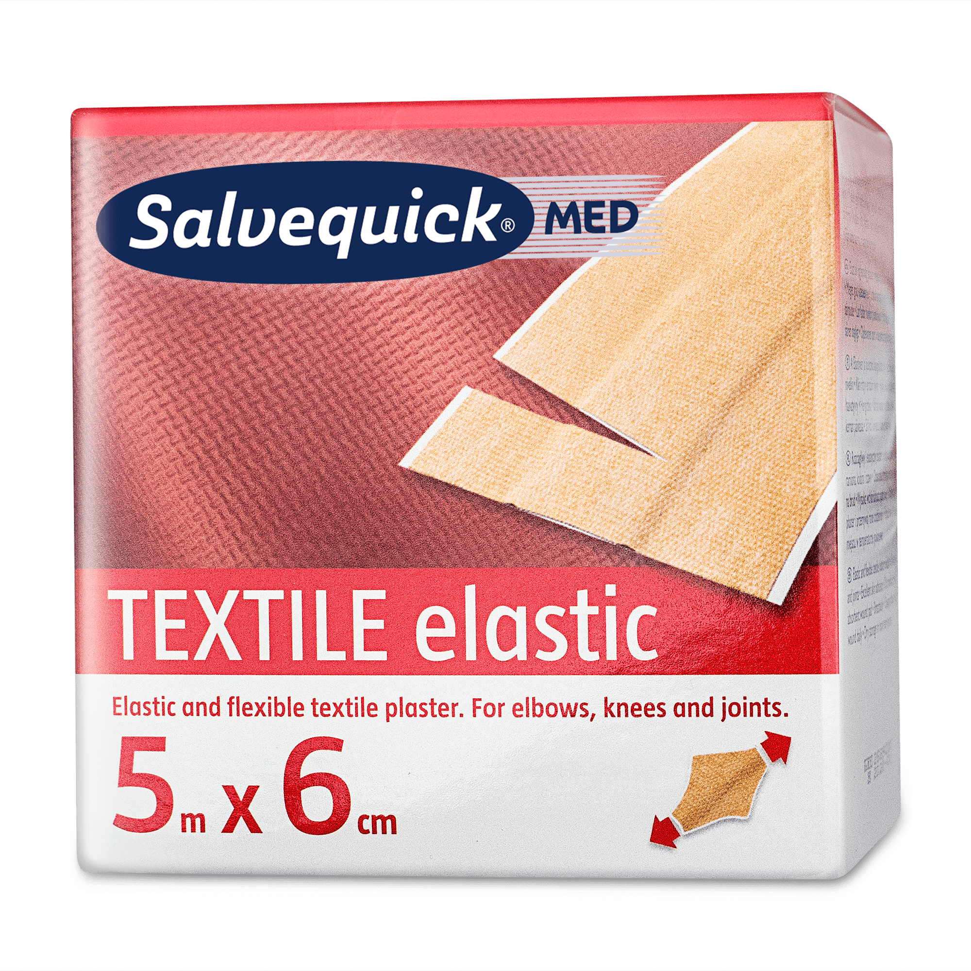 Cederroth Salvequick Textileplåster, 6cm x 5m