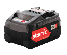 Starmix Batteri 18V 10 Ah for QUADRIX/BATRIX