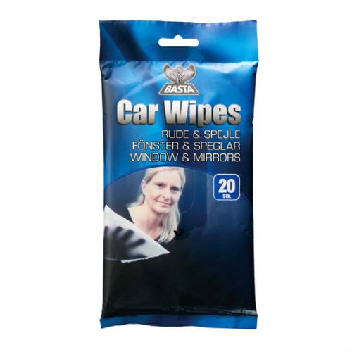 Basta Car Wipes ruderens 20 stk.