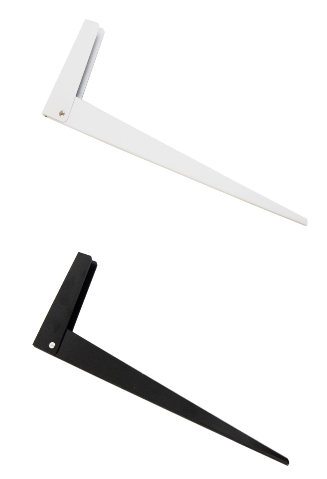 Home It® vikbar skivkonsol 400 x 160 mm vit