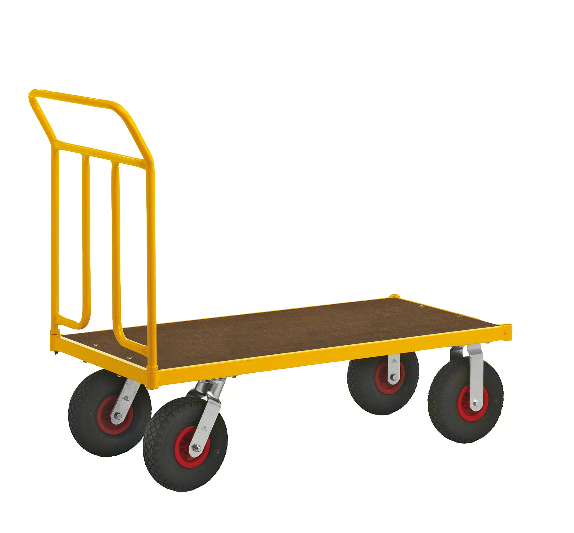 Kongamek 120 x 60,4 cm Gul Plattformsvagn