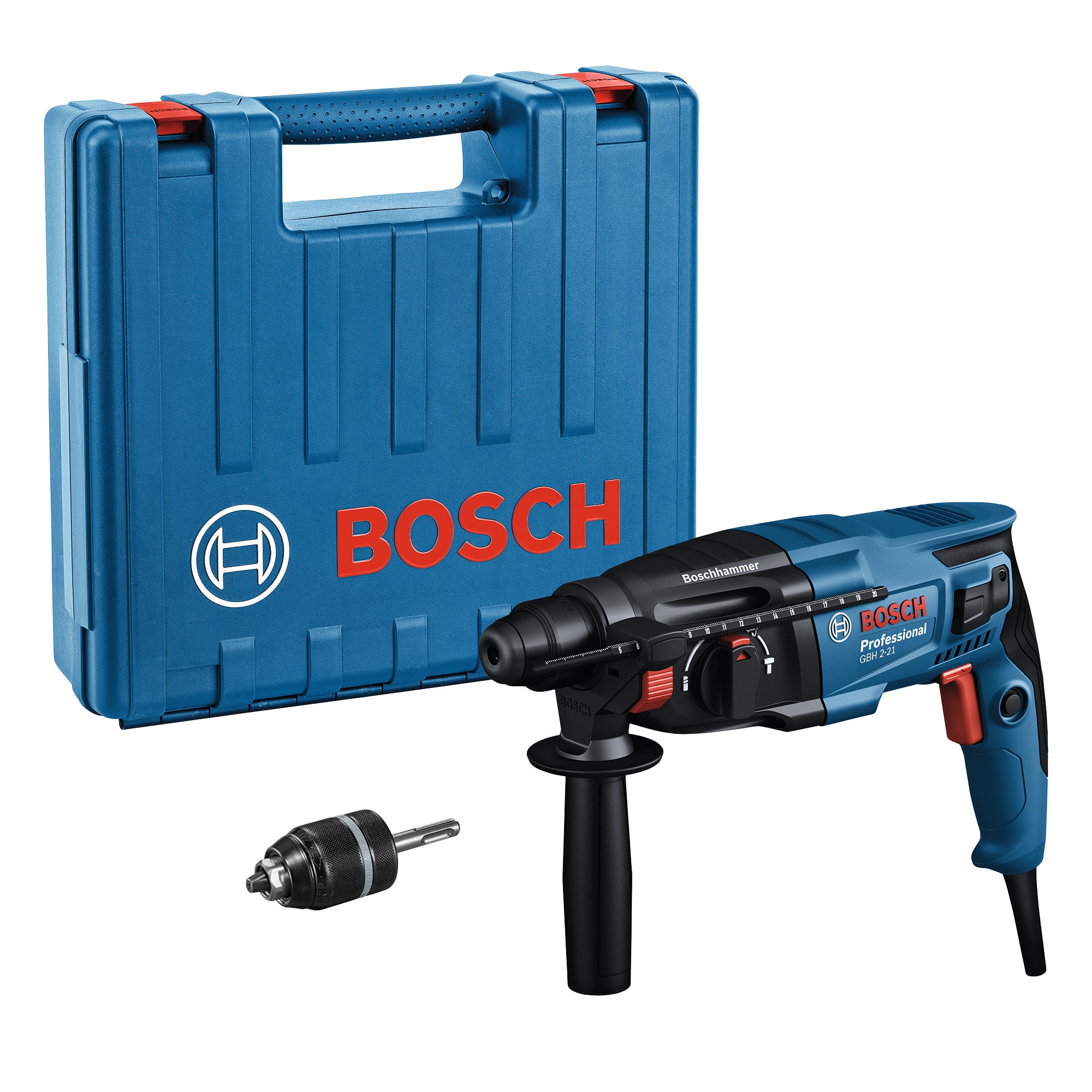Bosch Borrhammare GBH 2-21 Chuck Sds-Plus Case
