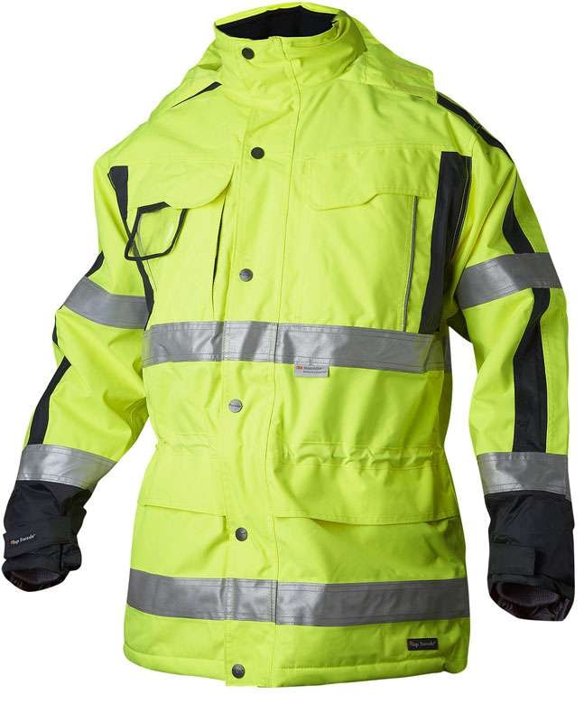 Top Swede Parkas 6317 Gul/Marine M