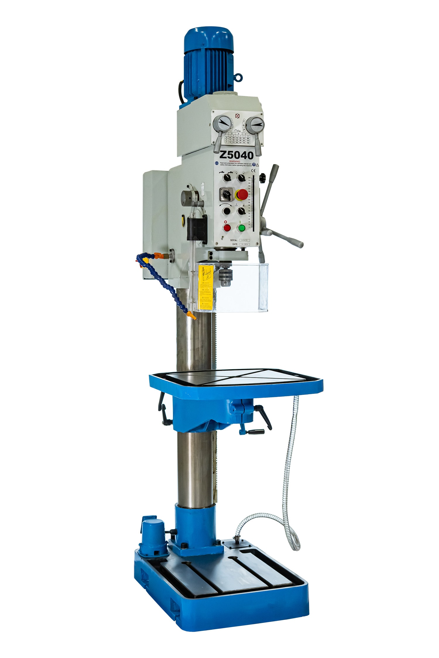 Hawk Søjleboremaskine Z5040, Gulvmodel