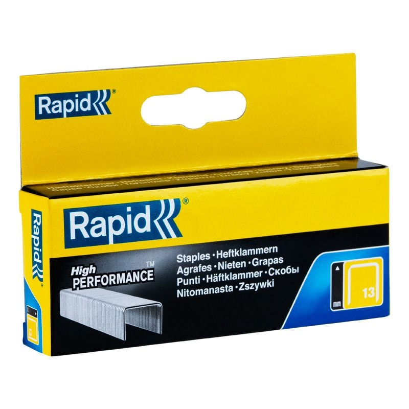 Rapid Feindrahtklammern 13, verzinkt, 2500stk