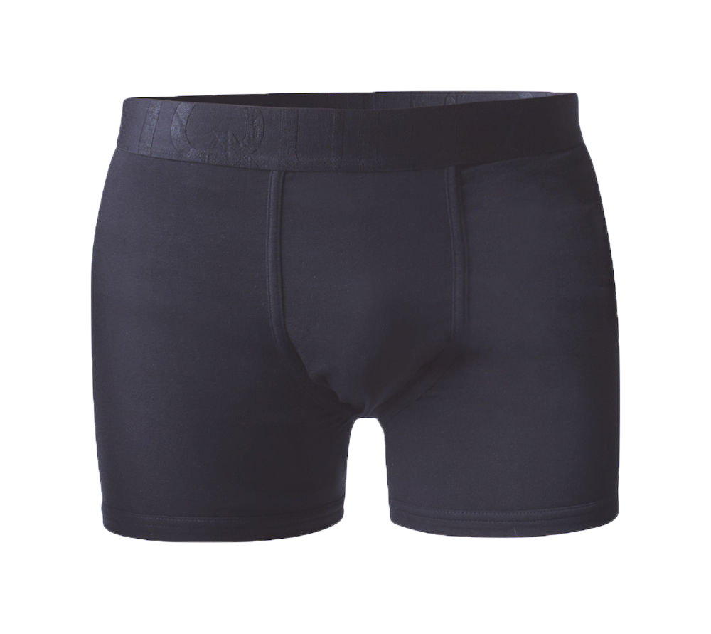 Bambu Boxer Kalsong - Long Leg Navy - M -