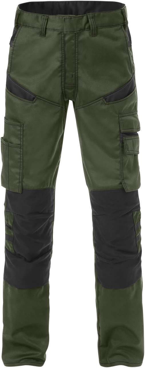Fristads Bukser 2555 STFP Militærgrønn / Svart C48
