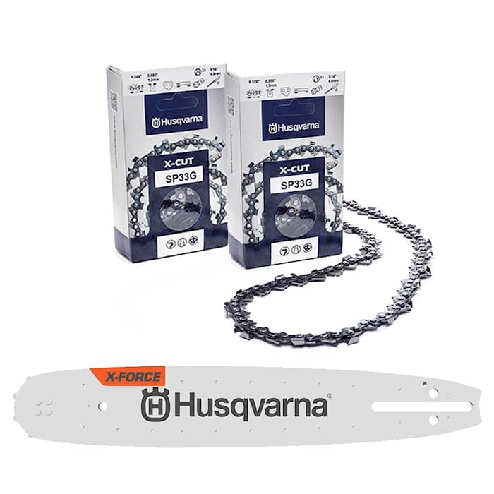 Husqvarna Svärd & Kedjepaket 15'' ,325'' X-Cut 1,3mm 64dl