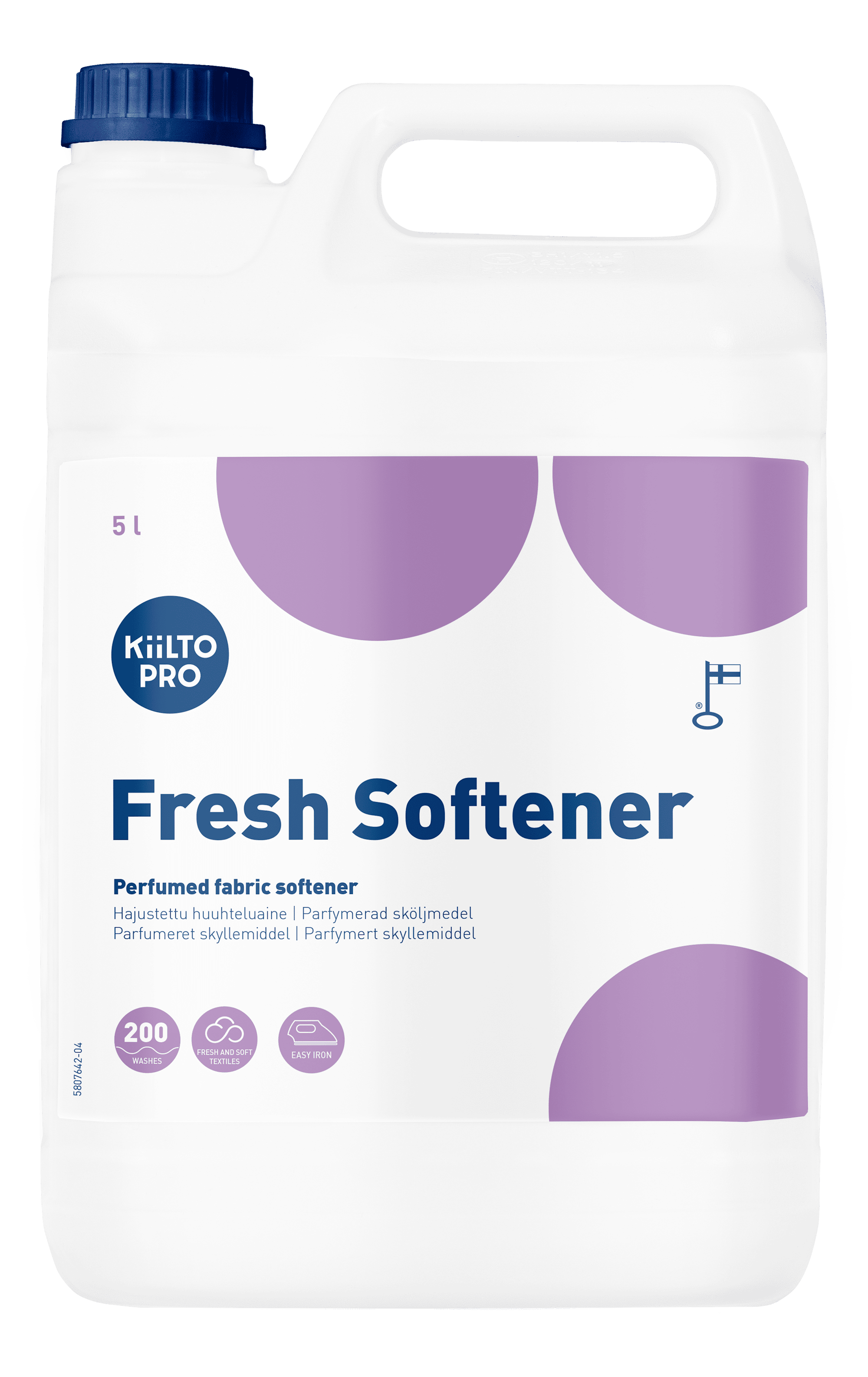 Kiilto Pro Fresh Softener Sköljmedel, parfymerat, 5 L
