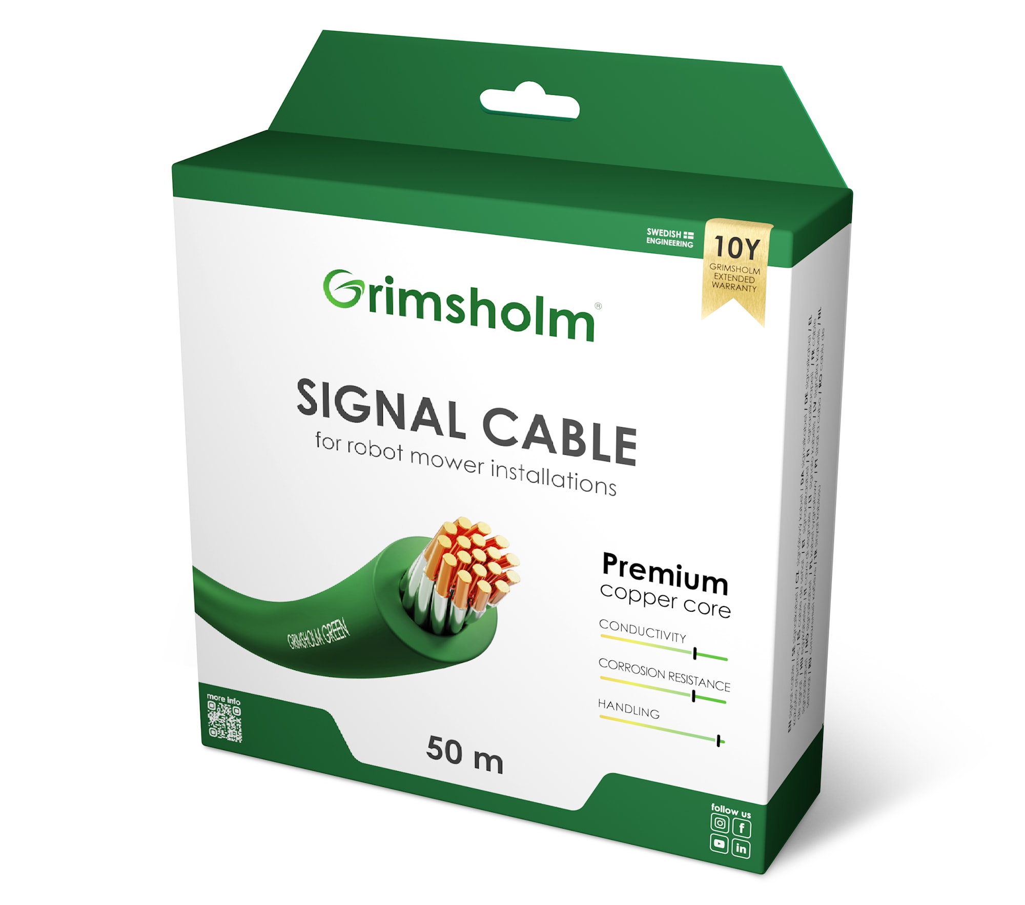 Grimsholm Signalkabel Premium 50m