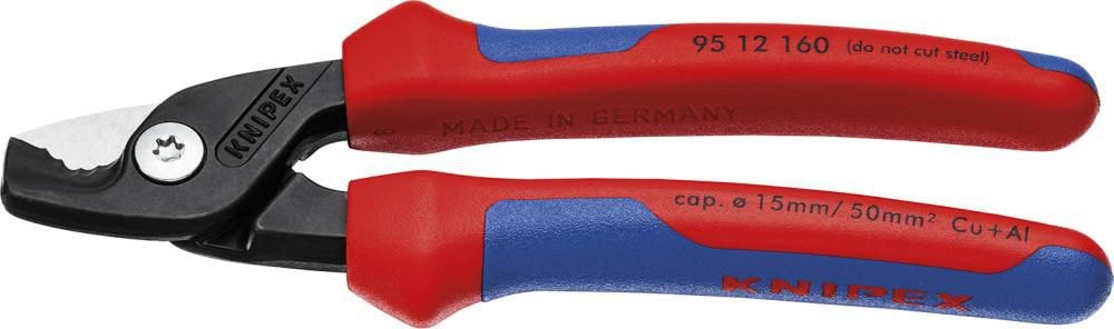 Knipex Kabelsax 9512160 StepCut 160mm 2K