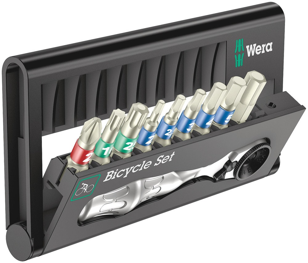 Wera Cykelset 9, 10 delar