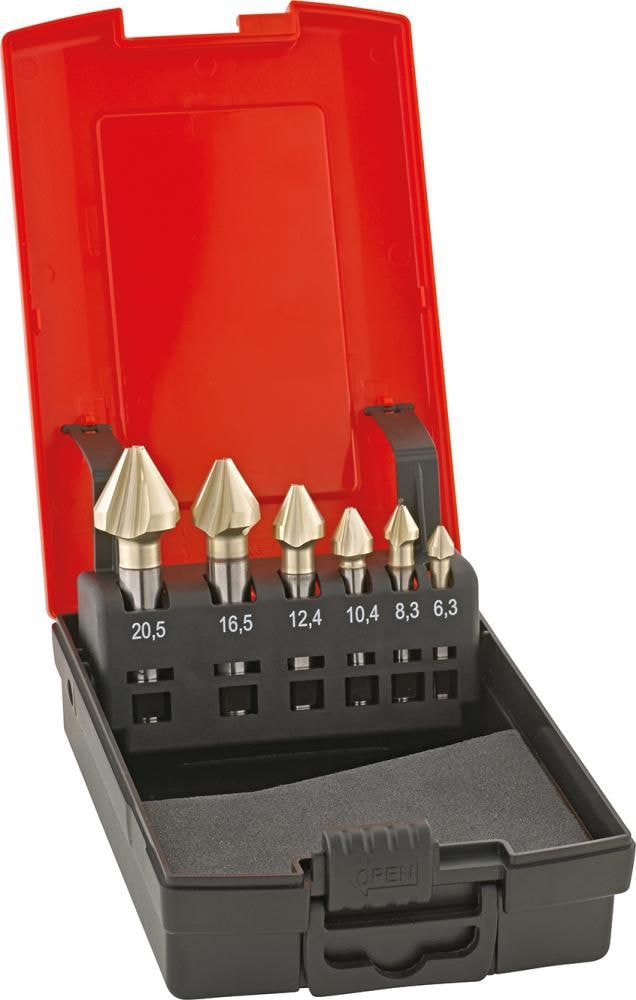 Format Konisk försänkarsats DIN 334 HSSE 60gr 6,3-20mm
