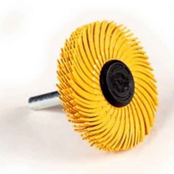 3M Radiaaliharja 75x6mm RB-ZB Tyyppi C P80, keltainen