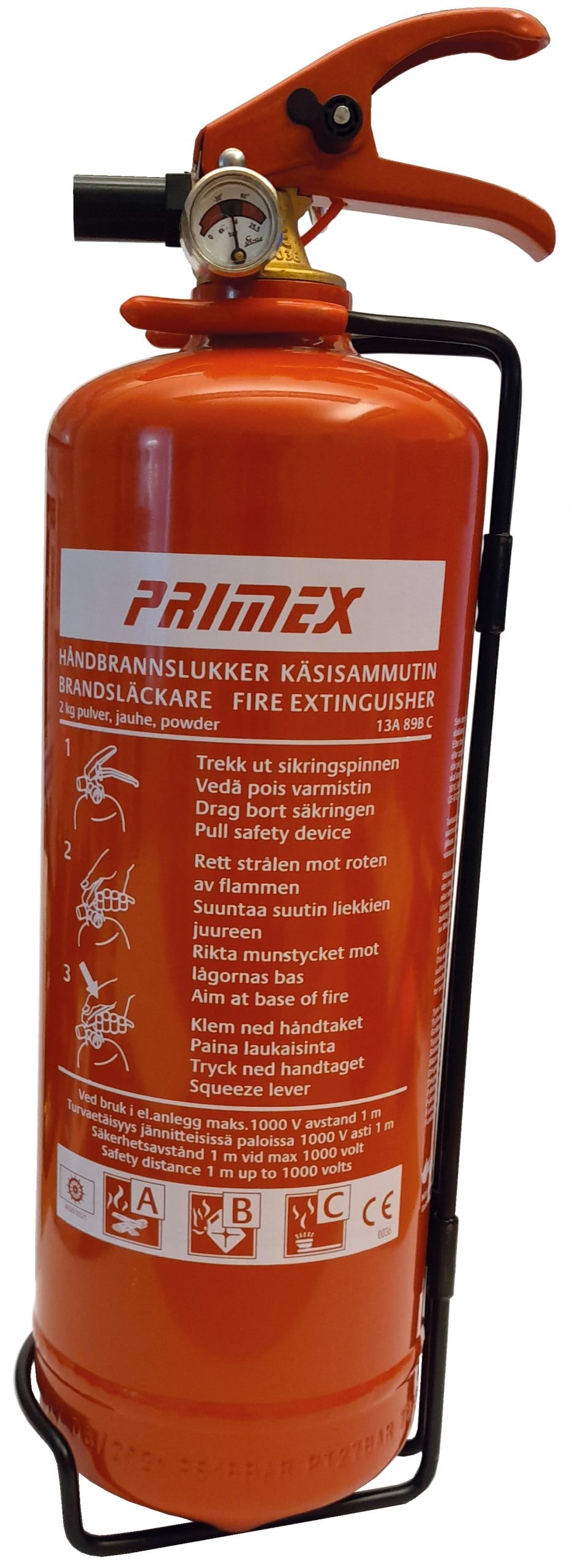 Dafo Brandsläckare Pulver 2Kg