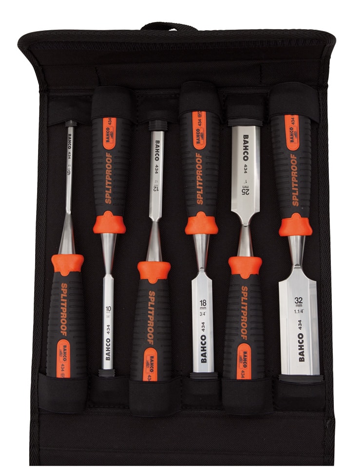 Bahco 434 6-10-12-18-25-32 Pes Pouch 434-S6-PP