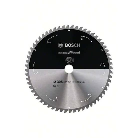 Bosch Sågklinga Standard for Wood 305×2,2/1,6×30mm 60T