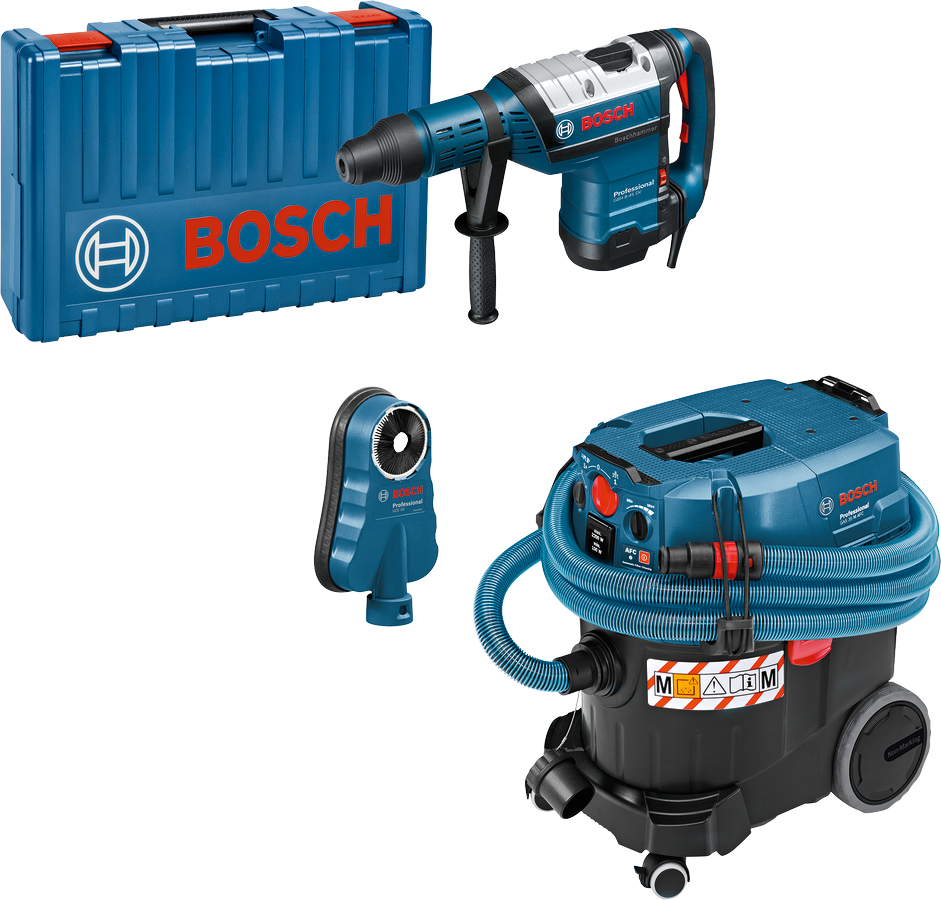 Bosch Verktygsset GBH 8-45 Dv GAS 35M GDE 68 C