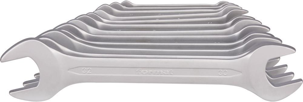 Format U-avainsarja DIN 3110, 6–32 mm, 12 osaa, kaksipäinen