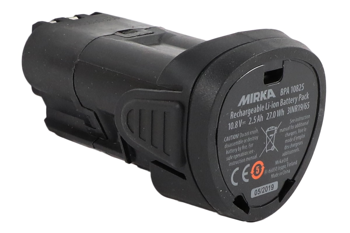 Mirka intelligent batteri BPA 10825 10,8 V 2,5 Ah
