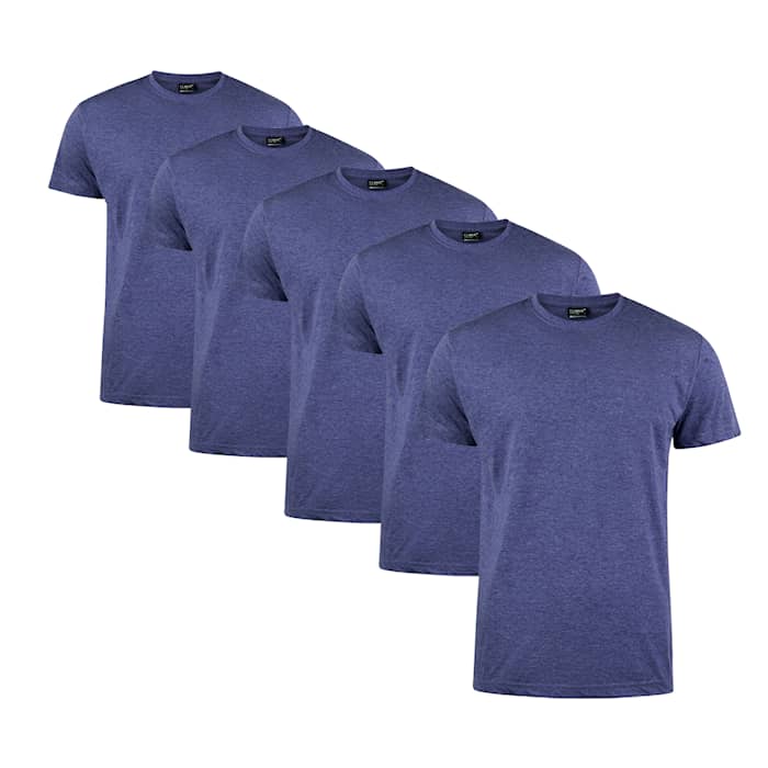 Clique T-shirt Miehet 5 kpl Navy