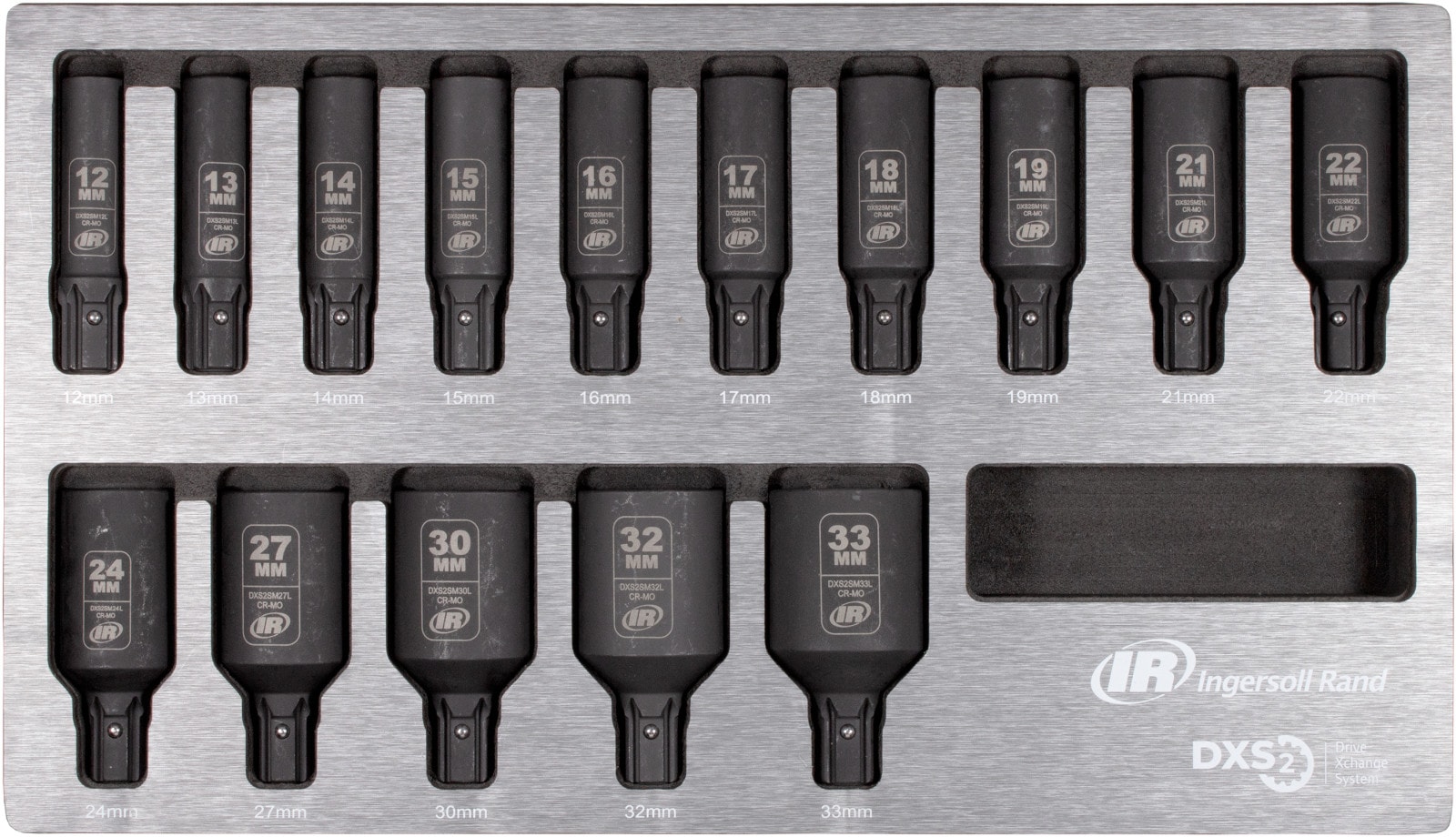 Långhylsa Mm 15 Delar Dxs