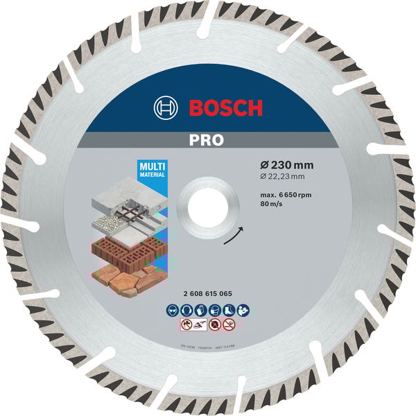 Bosch Diamantskiva Std Universal 230X22,23mm