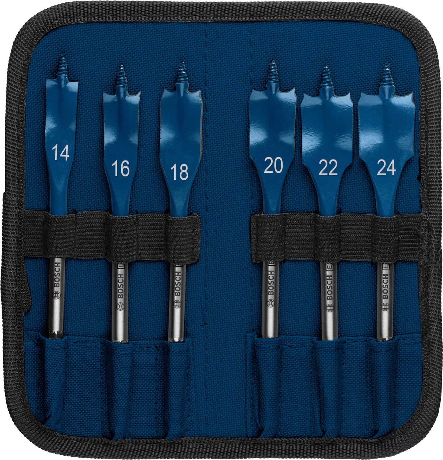 Bosch Flatfräsborrset Selfcut 14-24 6Delar Exp