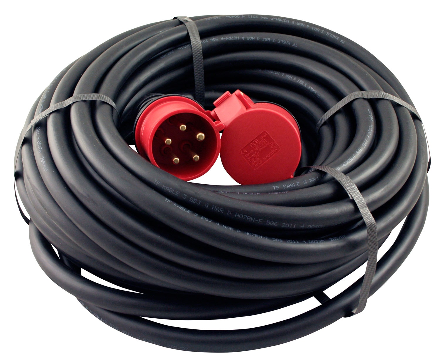 Motorkabel 25M 5X6