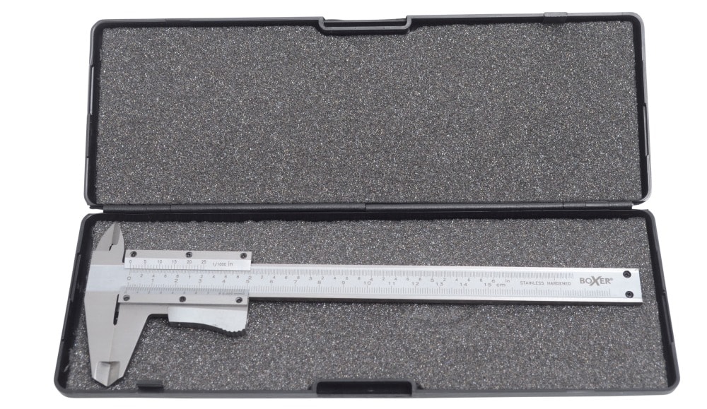 Boxer® skjutmått 0–150 mm rostfritt stål