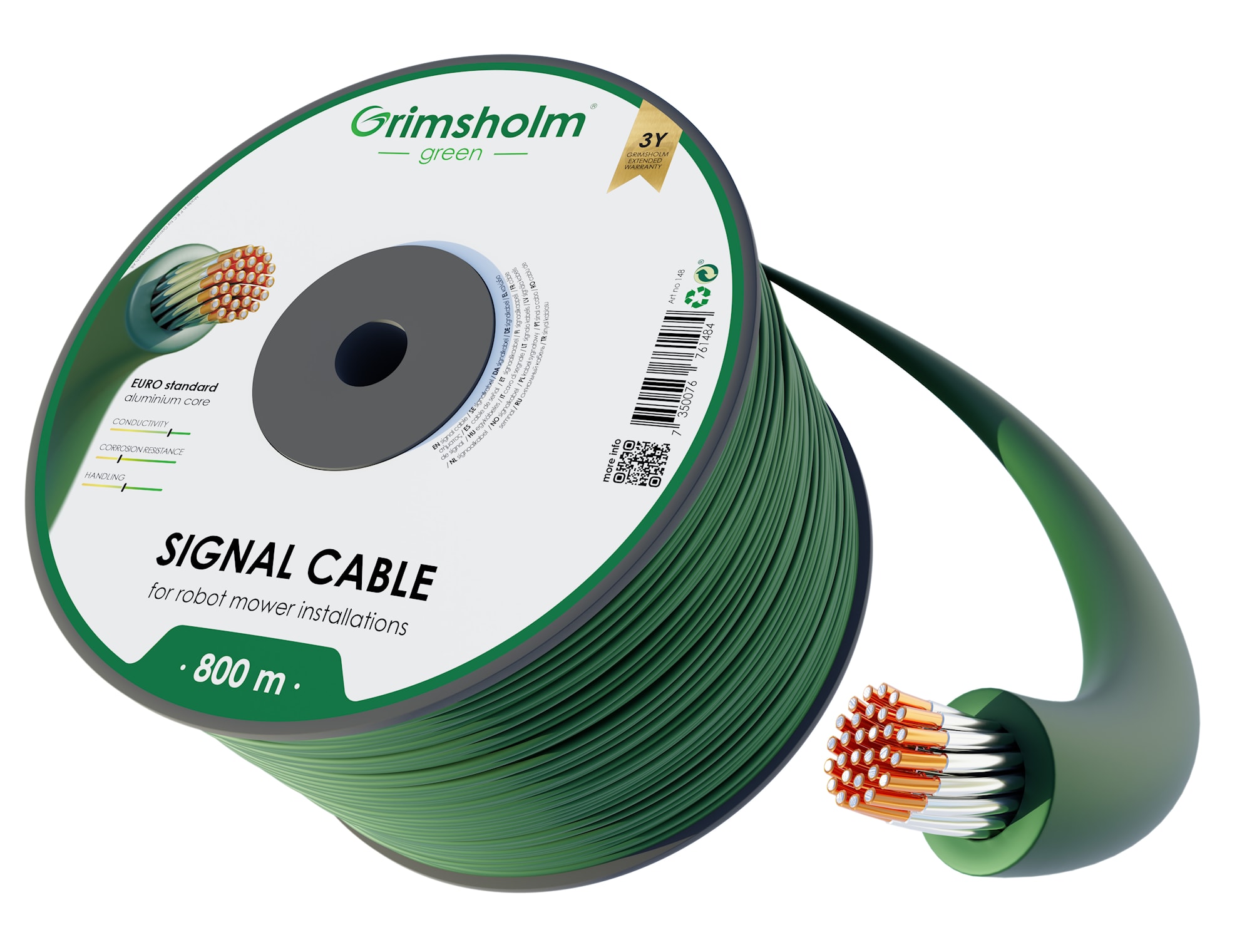 Grimsholm Euro Standard Basic Signalkabel 800m