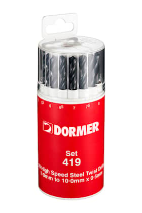 Dormer A191 419mm HSS Borsattser 1-pakke