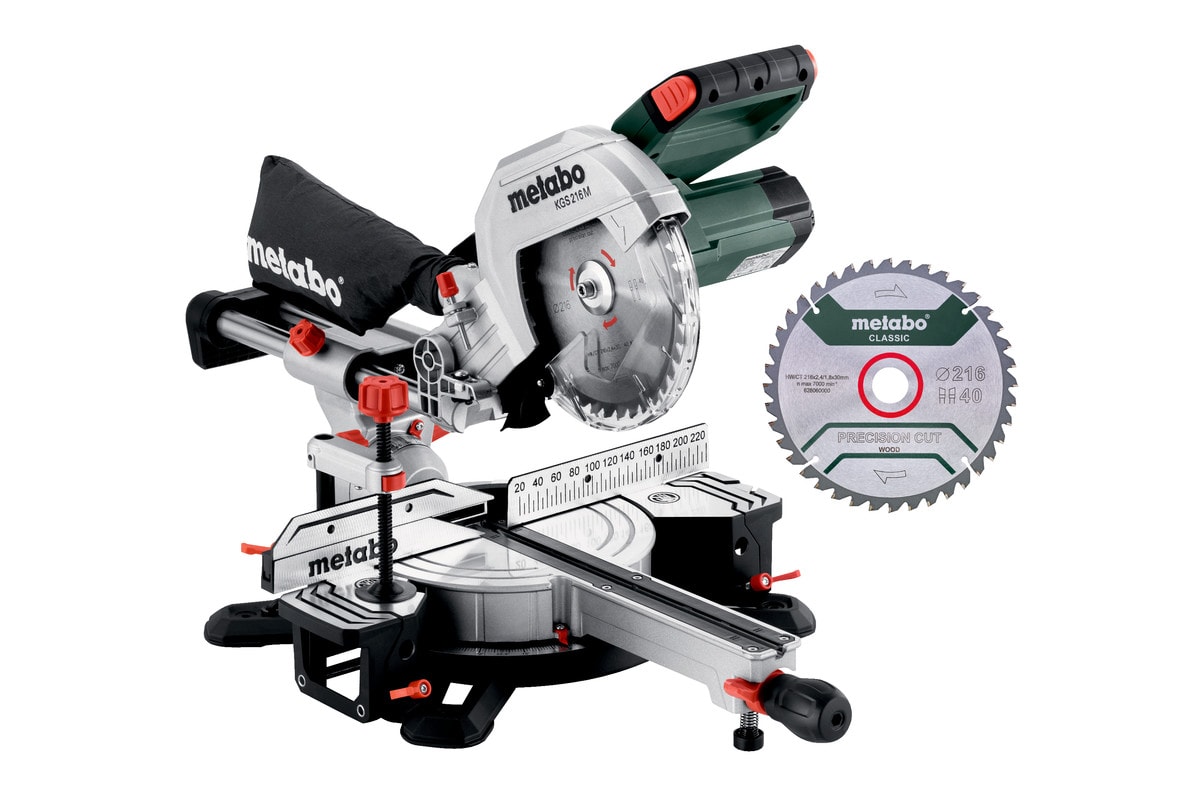 Metabo Kappsäge KGS 216 M Set, Karton