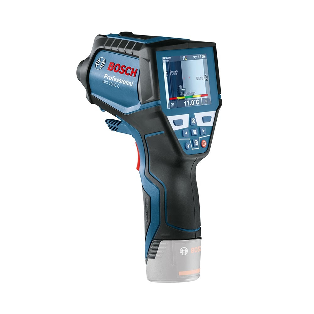 Bosch IR-lämpömittari GIS 1000 C, 4xAA paristo, adapteri