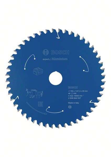 Bosch Expert for Aluminium-sirkelsagblader for batteridrevne sager 150x1,8/1,3x20 T48