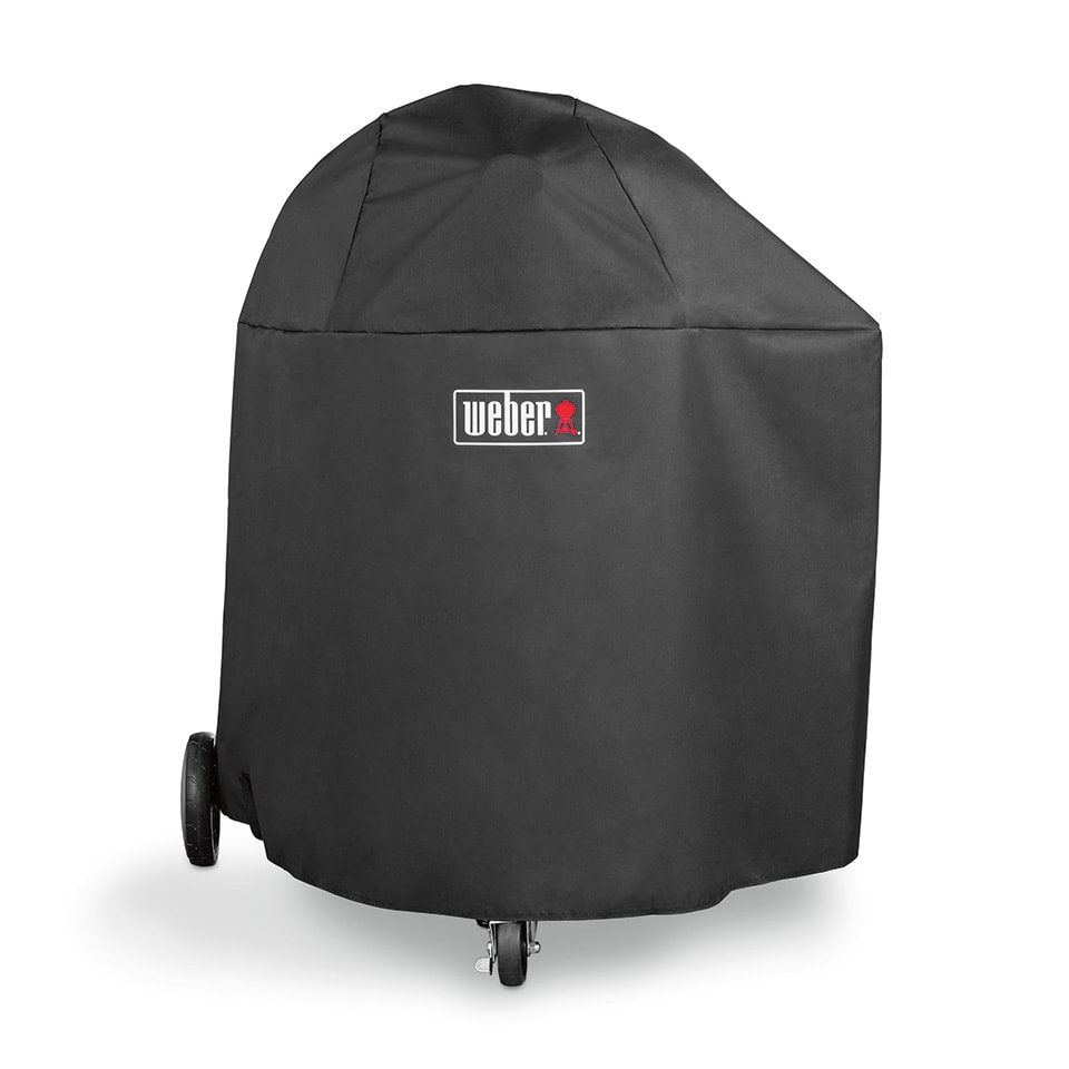 Weber Premiumöverdrag 7173 Summit Charcoal, svart/pol -