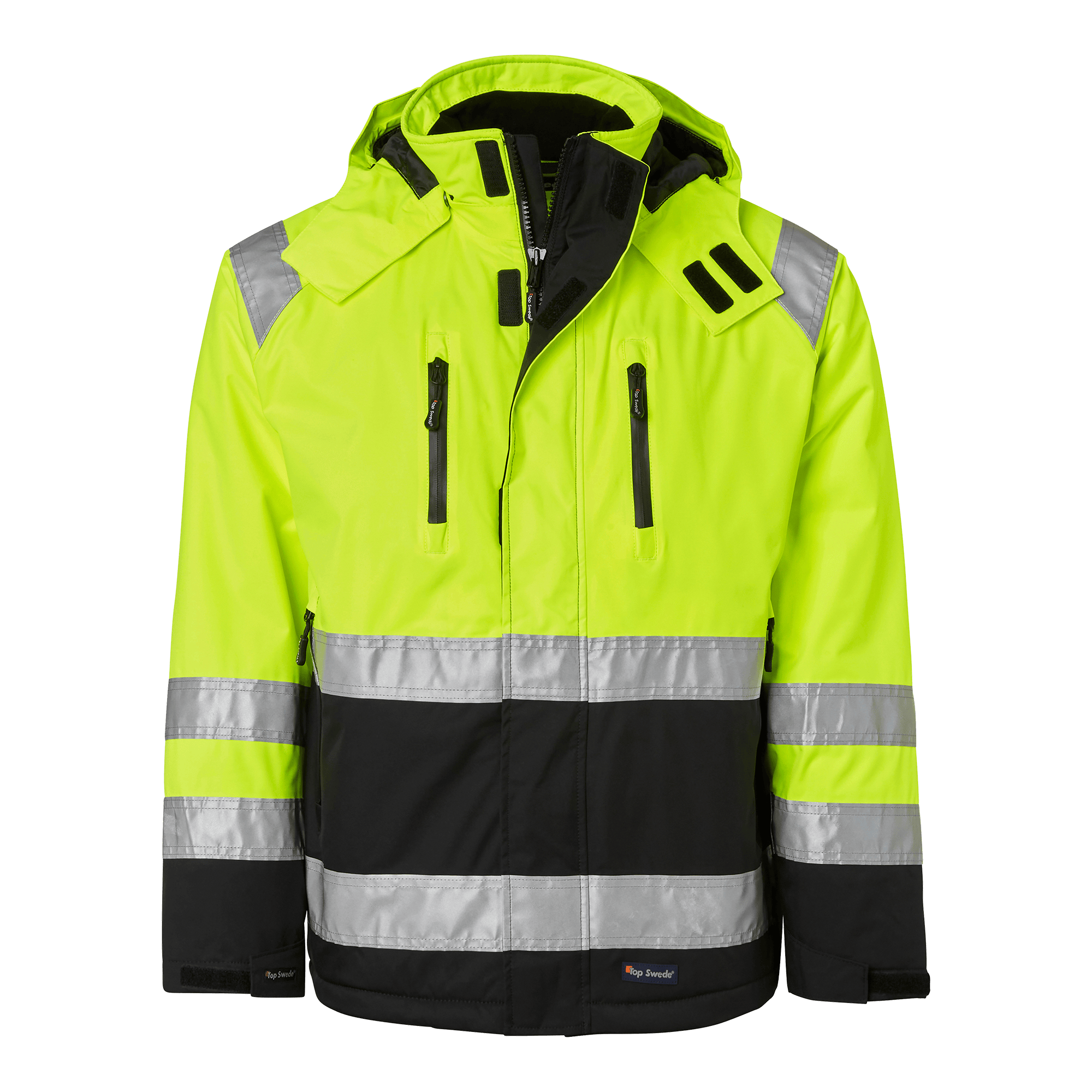 Top Swede Varseljacka 122 Klass 3 Gul/Svart XS