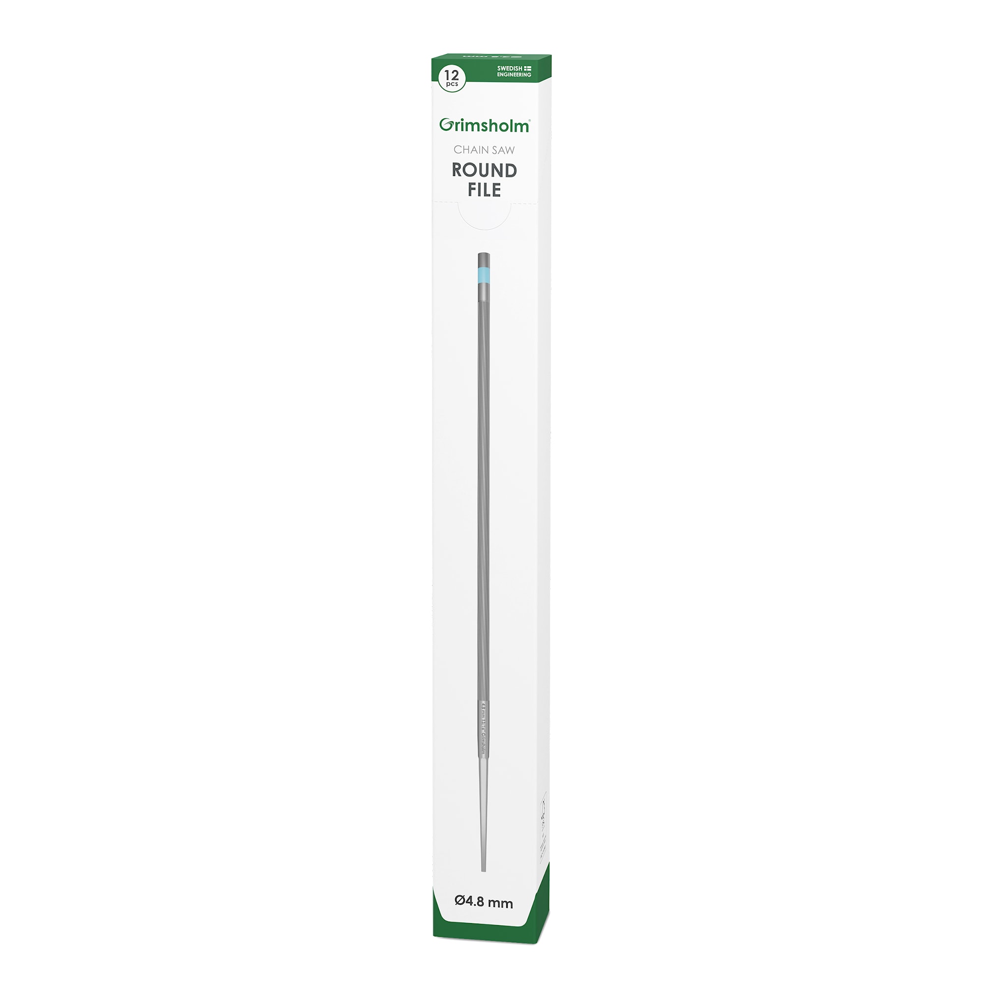 Grimsholm Rundfil Premium Cut 4.8 mm, 12-pack